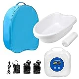 2023 Upgrade Ionic Foot Bath Detox Machine - Ionic Detox Foot Bath, Foot Detox Machine, Touch ON/OFF, LCD & Timer for Home Use Beauty Salon (2 Arrays,100 Liners,1 Blue Bag)