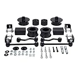 KSP Wrangler JL Lift Kits, 2.5in Full Suspenison Level Lift Kits with Sway Bar Link Compatible with Jeep JL Rubicon 2018-2023 2WD 4WD, 2.5' Front and Rear Coil Spring Spacer Kits ( max 35-37 tires)