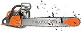 NEO-TEC NS872I 72cc Gas Chainsaw High-End Version, with NGK Spark Plug, Italian Ignition Coil, 24 Inch Chainsaw, 24' Chainsaw, Fit for 25 Inch, 28 Inch Bar, Gas Powered Chainsaw, Gasoline Chainsaw