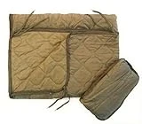 Dragoon Unlimited Poncho Liner, Woobie with Zipper and Zippered Head Port, 3-Sided Zipper, Pillow & Stuff Sack Included