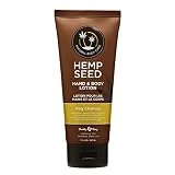 Hemp Seed Hand & Body Lotion, Nag Champa Scent - 7 oz. - Soothe Dry Skin - Argan Oil, Hemp Seed Oil - Light, Non-Greasy Formula - Vegan & Cruelty Free