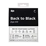 Rit Back to Black Dye Kit - Restore Your Faded Color Back to a Vibrant Black - Includes ColorStay Dye Fixative and Gloves