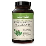 NatureWise Total Colon Care Fiber Cleanse with Herbal Laxatives, Prebiotics, & Digestive Enzymes for Healthy Elimination, Safe Digestion & Weight, Detox, & Gut Health [1 Month Supply - 60 Count]