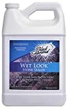 Wet Look Natural Stone Sealer. Durable, Long-Lasting Gloss Protection. Interior and Exterior Pavers, Slate, Sandstone, Travertine, Flagstone, Driveways, Garage Floors, etc. Black Diamond Stoneworks