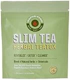 Rapid Fire Slim Tea 14 Day Herbal Teatox, Blend of Natural Herbs and Botanicals, Supports Healthy Weight Management, Supports Metabolism, Delicious Lemon Flavor, 14 Servings