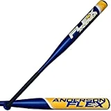Anderson Flex Slowpitch Softball Bat 2022 Model - Dual Stamp USA/ASA & USSSA – ½ oz End Loaded Single-Wall Alloy (34'/25OZ)