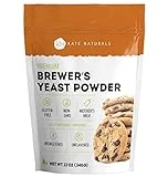 Brewers Yeast Powder for Lactation to Boost Mother's Milk by Kate Naturals for Cookies. Gluten Free & Non-GMO Lactation Supplement. Edible for Dogs & Ducks (12oz)
