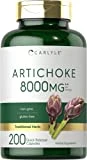 Carlyle Artichoke Extract Capsules 8000mg | 200 Count | Non-GMO, Gluten Free Supplement