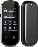Instant Lanquage Translator Device，Electronic Foreign Language Translators，Two-Way Smart Voice and Photo Pocket Translator Real Time, 138 Languages Supported, Standy 180H, Portable Offline Translatio