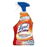 Lysol Pro Kitchen Spray Cleaner and Degreaser, Antibacterial All Purpose Cleaning Spray for Kitchens, Countertops, Ovens, and Appliances, Citrus Scent, 22oz