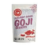 Made in Nature | Organic Sun Dried Goji Berries | Non-GMO, Unsulfured Vegan Snack | 20oz Bag (Pack of 1)
