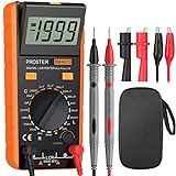 Proster LCR Meter Digital LCR Multimeter Capacitance Resistance Inductance Measuring Meter with LCD Over-Range Display