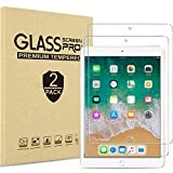 ProCase 2 Pack for 9.7' iPad 6th 5th / iPad Pro 9.7 2016 / iPad Air 2 / iPad Air 1 Screen Protector, Tempered Glass Film Guard for iPad 6 5 2018 2017, iPad Air 2nd 1st 2014 2013