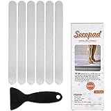 Secopad Anti Slip Shower Stickers, Safety Bathtub Strips Adhesive Decals with Premium Scraper for  Bath Tub Shower Stairs Ladders Boats