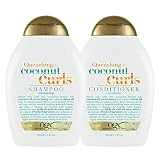 OGX Quenching + Coconut Curls Curl-Defining Shampoo Quenching + Coconut Curls Curl-Defining Conditioner