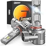 forenner 2023 Upgraded 9012/HIR2 LED Bulb, 26000LM 700% Brighter, 1:1 Size 9012 LED Bulb Halogen Replacement, 6500K Cool White Direct Installation, Pack of 2