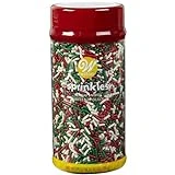 Wilton Holiday Sprinkles Jimmies Mix, 11.1 oz.,Assorted