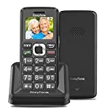 Easyfone T200 4G Unlocked Big Button Cell Phone for Seniors, Easy-to-Use Clear Sound Big Battery Senior Cell Phone with SOS Button and a Convenient Charging Dock