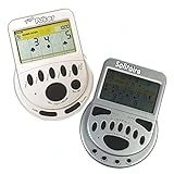 Gambling Electronic Game Pack - Mega Screen Solitaire Handheld Game & 7 in 1 Poker Handheld Game