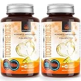 Kroppssund Tocotrienols 800mg Supplement | Rich in Vitamin E Tocotrienols, CoQ10O, mega 3, 6, 9 | Cardiovascular, Antioxidant, Cellular Energy Production -120 Liquid Capsules