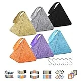 Charcoal Air Purifying Bags 6 Pack×200g Bamboo Charcoal Bags Odor Absorber, for Car Air Fresheners, Odor Eliminator for Home，Shoe Deodorizer - Colorful-Activated Charcoal Odor Absorbers