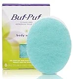 Buf-Puf Body Sponge, Bath Sponge, Dermatologist Developed, Cleanses Skin of Dirt, and Excess Oil, Reusable, Exfoliating, 1 Count