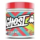 GHOST Legend V3 Pre-Workout Powder, Lemon Crush - 30 Servings – Pre-Workout for Men & Women with Caffeine, L-Citrulline, & Beta Alanine for Energy & Focus - Free of Soy, Sugar & Gluten, Vegan