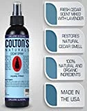 Colton's Naturals Cedar Spray – 4 ounce – With Lavender Extract – Non-Chemical Wood Protection – for Cedar Wood – Restores Scent 4oz Bottle – Closets & Drawers
