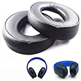 renensin Replacement EarPads for Sony PS3 PS4 Gold Wireless Playstation 3 Playstation 4 CECHYA-0083 Stereo 7.1 Virtual Surround Headphones Ear Cushions Pillows Earpads