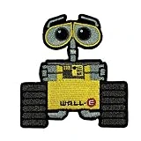 Disney Pixar Wall-E Patch Trash Compactor Robot Embroidered Iron On Applique