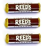 Reed's Classic Cinnamon Hard Candy - Individually Wrapped - Since 1893 (Cinnamon, Pack of 3)