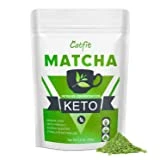 Keto Matcha Green Tea Powder, Matcha Slim with MCT Oil - Vegan Detox Diet Slim Tea for Weight Loss, Boosts Energy and Metabolism - Perfect for Baking, Smoothies, Latte and Recipes - 3.2 oz