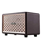 TEWELL Vintage Speakers for Turntable, Bass Enhanced Technology, Retro Speakers Plug-in Speaker for PC, Laptop, Desktop, Tablet and Projector