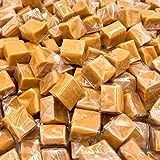 LaetaFood Classic Chewy Caramel Squares Candy, Individually Wrapped (1 Pound Pack)