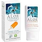 Aloe Cadabra Flavored Personal Lubricant Organic Passion Lube for Women, Men & Couples, Orange Cream 2.5 Ounce