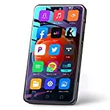 MYMAHDI 80GB MP3 Player with Bluetooth and WiFi,4' Music player Touch Screen Spotify, Pandora, Android Streaming Audible, HiFi MP4 Speaker Deezer, Max Support 1 TB