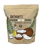 Anthony's Premium MCT Oil Powder 56% C8 Caprylic, 42% C10 Capric, 1 lb, Gluten Free, Non GMO, Keto Friendly