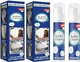 Foaming Heavy Grease Cleaner,, Kitchen Power Stain Remover Foam Cleaner, Stubborn Grease Stain Remover Spray,All Purpose Foam Cleansing Foam Spray，Solid Grease & Stain Remover No Rinse Cleaning Spray (100ml, 2 Pack)