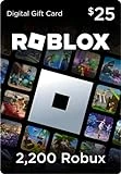 Roblox Digital Gift Code for 2,200 Robux [Redeem Worldwide - Includes Exclusive Virtual Item] [Online Game Code]