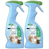 Febreze Fabric Refresher Pet Odor Eliminator, Pet-Safe Air Freshener and Deodorizing Spray, Fresh Scent, 12.6 oz (Pack of 2)