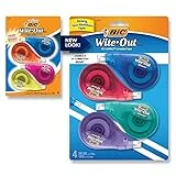 BIC White-Out Brand EZ Correct Correction Tape, 4 Count