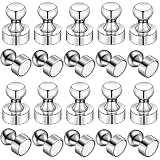 LOVIMAG Strong Magnets for Whiteboard, Fridge Magnet, Refrigerator Magnets, Small Push Pin Magnets for Whiteboard, Fridge, Office, Classroom and Map Magnets, Pack of 20