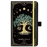 2024-2026 Pocket Planner - 3 Year Monthly Planner from January 2024 to December 2026, 6.3''×3.8'', Pocket Calendar 2024-2026 for Purse, 2024 Calendar Planner with Pen Loop, Pocket, Book Markers, Elastic Closure