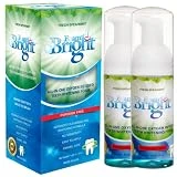 Retainer Cleaner & Aligner Cleaner FoamBright, Great for Invisalign, Teeth Whitening Foam, Candid, Byte, Denture Whitener Toothpaste & Braces Cleaning Peroxide Free Oral Care Replaces Tablets, Paste