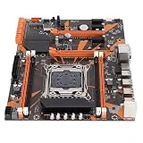 Cuifati X99 LGA2011‑3 Desktop Motherboard, 4 Channel DDR4 Gaming Motherboard with 8, 1 M.2 Slot, 3 PCI - E X16 Graphics Card Slot, RJ45 Network