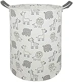 MAIZMZ Large Waterproof Storage Bin Lightweight Organizer Basket for Laundry Hamper Toy Bins Gift Baskets Dirty Clothes College Dorms Kids Bedroom Bathroom(Animals)