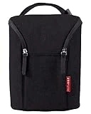 Skip Hop Baby Breastmilk Cooler Insulated Bottle Bag, Grab & Go, Black