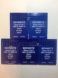 SCHMETZ 50pcs Size 14 16 18 20 22 135x17 DPx17 Walking Foot Sewing Machine Needle