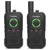 ChunHee Intercoms Wireless for Home -Caregiver Pager Intercom for Elderly with Emergency SOS Alarm, 1.5 Miles Long Range Wireless Intercom System for Office Business Room to Room Communication System
