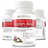 Holistic Health Labs Maximum Leptin Weight Management for Women, Extra Strength - MeraTrim, Carnipure and Cissus Quadrangularis Natural Metabolism Support and Cravings Management. 60 Veggie Capsules